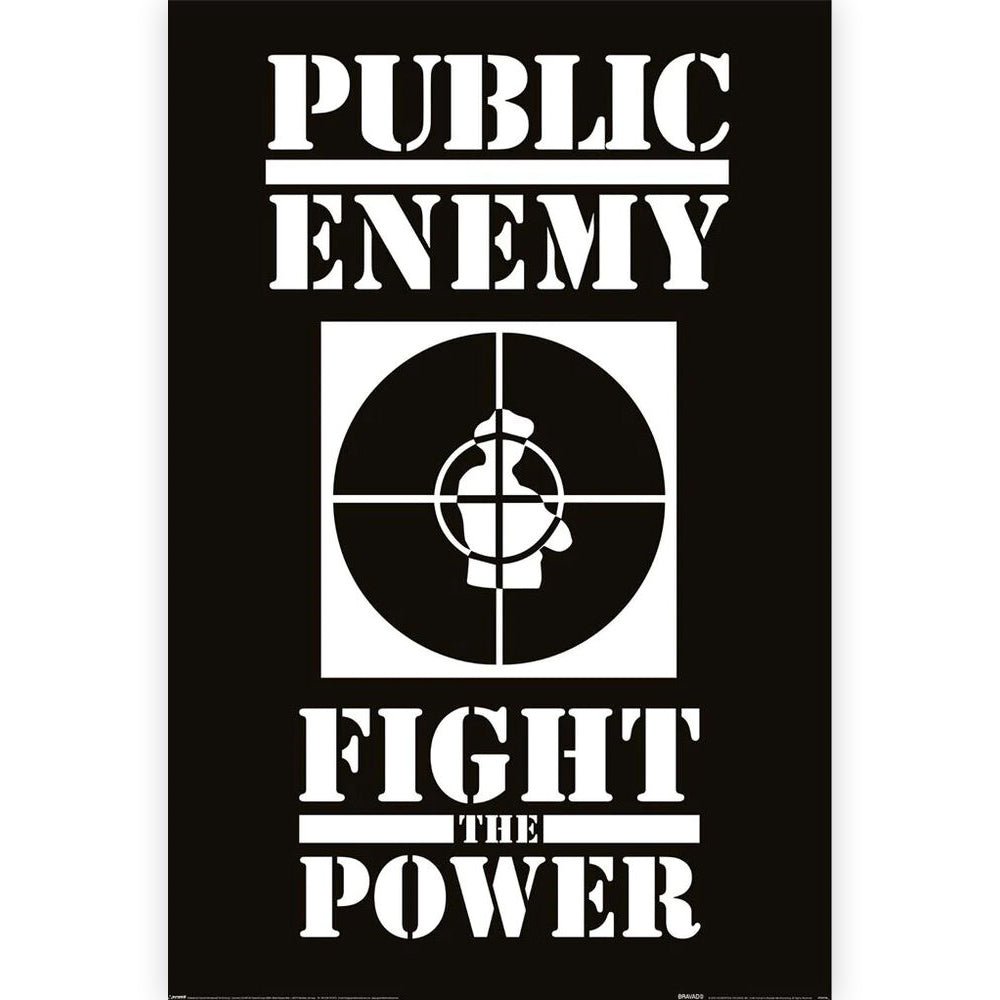 PUBLIC ENEMY パブリックエナミー - Fight the Power / ポスター - PGS